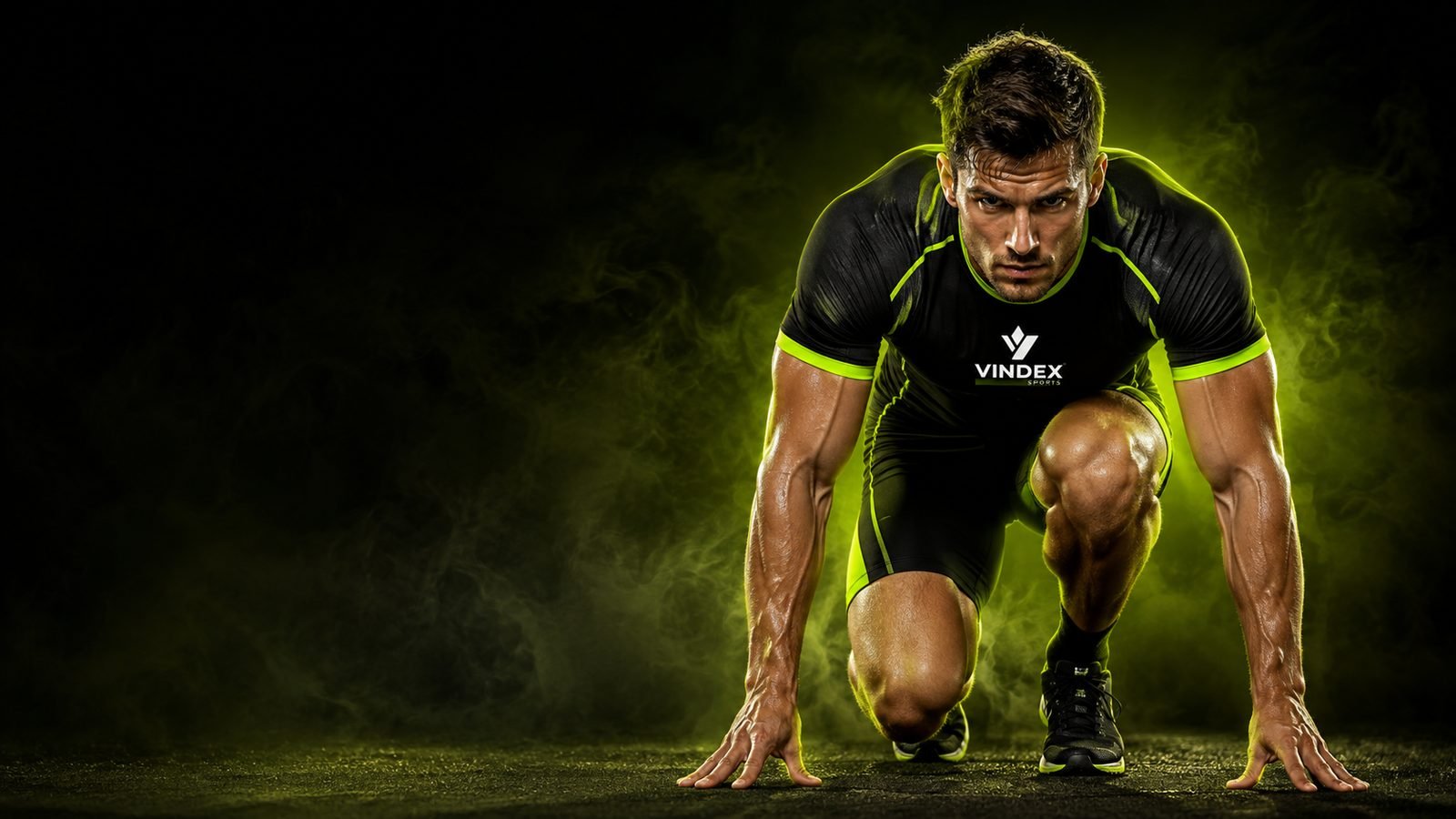 Athlete in a Vindex Sports kit