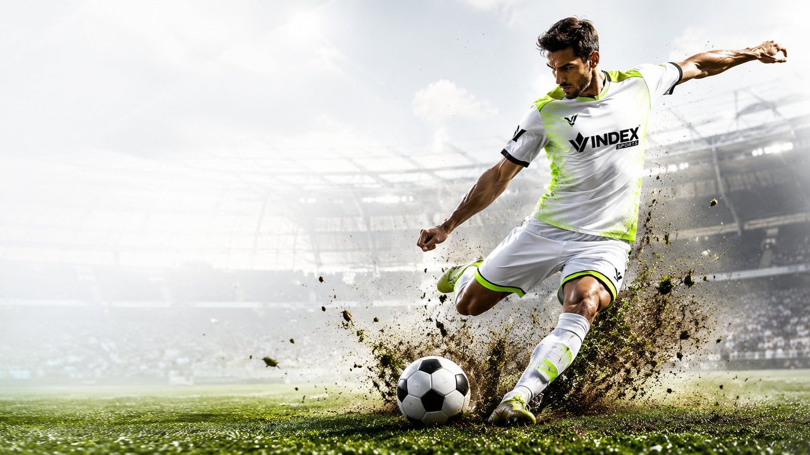 Athlete wearing a custom Vindex Sports kit